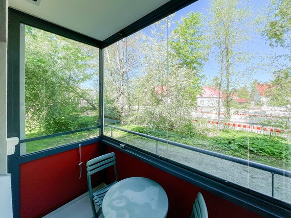 Vuokra-asunto Tampere Härmälä Yksiö 1/3 kerroksen  parvekkeellinen yksiö  puistomaisella sijainnilla hyvien kulkuyhteyksien varrella.
