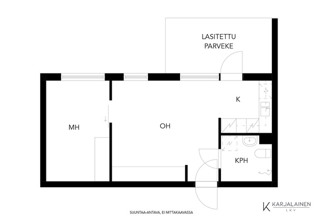 Vuokra-asunto Tampere Vuores Kaksio KUVAT TULOSSA!