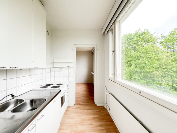 Vuokra-asunto Espoo Kauklahti Yksiö Valoisa ja avara ylimmän kerroksen koti!