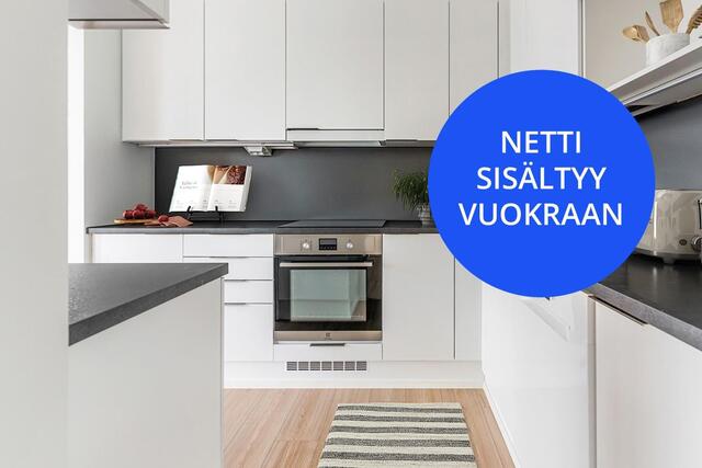 Vuokra-asunto Helsinki Tapulikaupunki 3 huonetta
