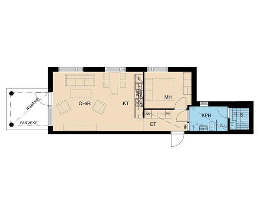 Rental Tampere Messukylä 2 rooms