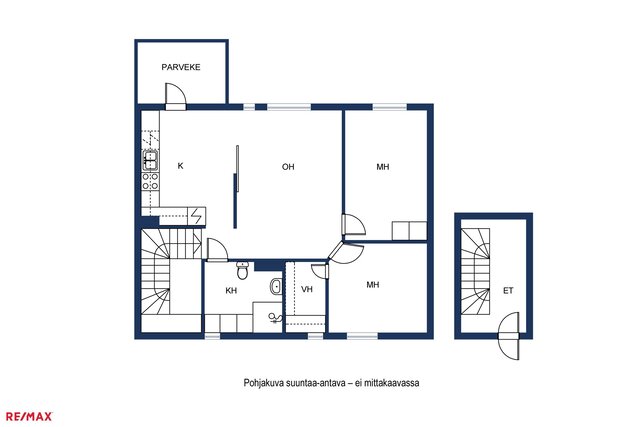 Rental Helsinki  3 rooms Yleiskuva