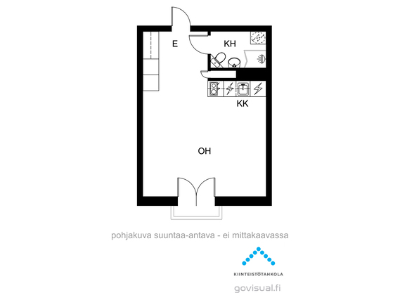 Rental Rovaniemi Viirinkangas 1 room