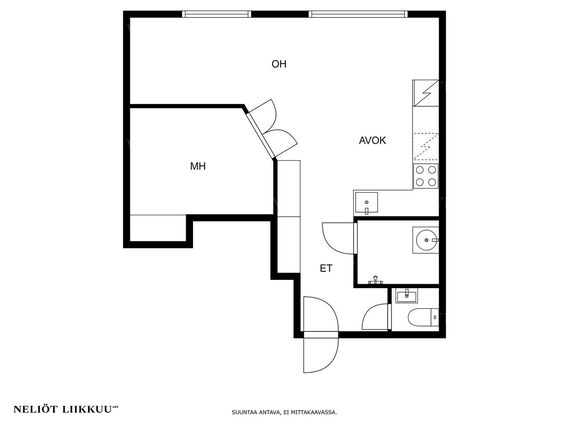 Rental Helsinki Ullanlinna 2 rooms