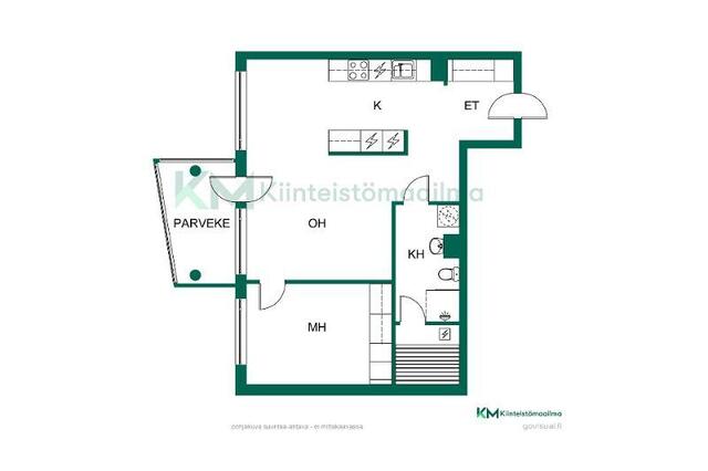Rental Espoo Kilo 2 rooms