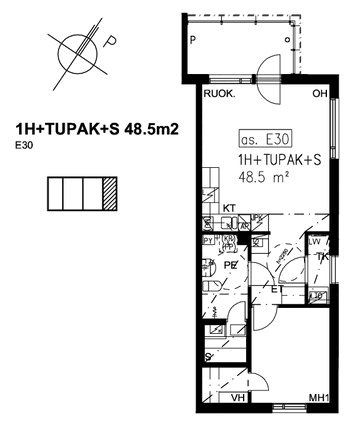 Vuokra-asunto Jyväskylä Kuokkala Kaksio