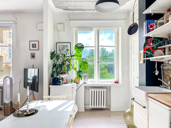 Rental Helsinki Kallio 1 room Upea ja valoisa yksiö ihastuttavilla yksityiskohdilla loisto sijainnilla Kalliossa!