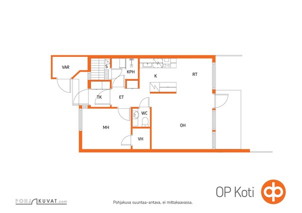 Rental Seinäjoki Hyllykallio 2 rooms