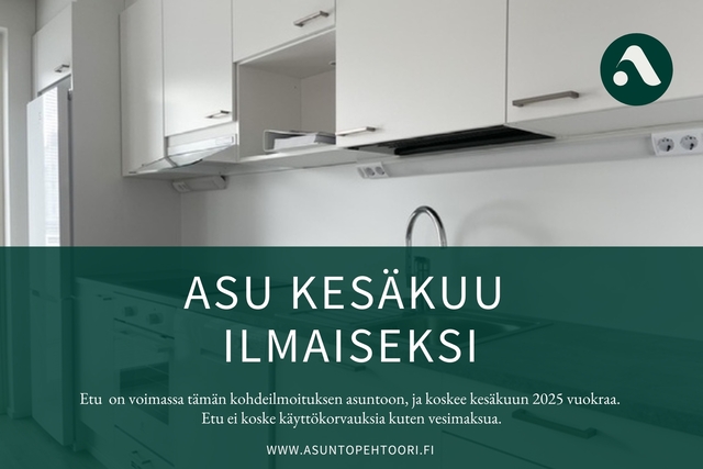 Vuokra-asunto Kuopio Lehtoniemi Kaksio