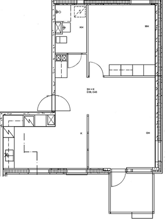 Rental Helsinki Pasila 2 rooms