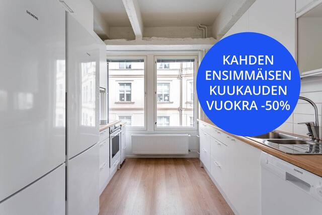 Vuokra-asunto Helsinki Katajanokka 3 huonetta