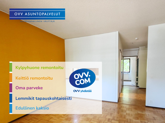 Vuokra-asunto Joensuu Keskusta Kaksio