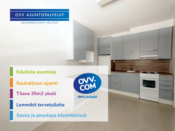 Vuokra-asunto Ilomantsi  Yksiö