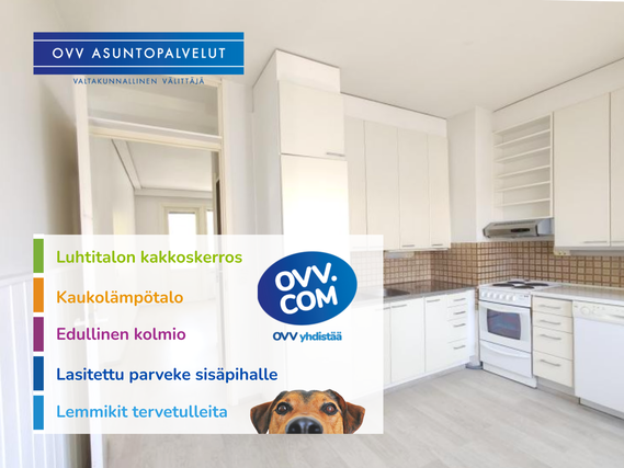 Vuokra-asunto Joensuu  3 huonetta