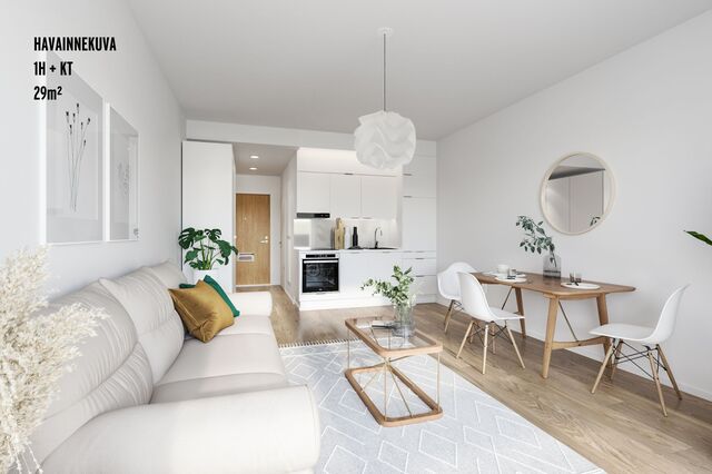 Rental Helsinki Ruskeasuo 1 room Havainne yksiö