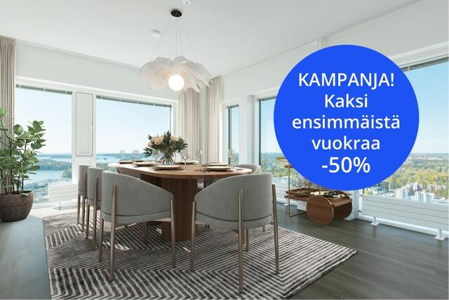 Vuokra-asunto Helsinki Aurinkolahti 4 huonetta