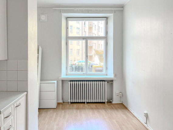 Rental Helsinki Etu-Töölö 1 room Kivalla paikalla oleva koti, jossa kivasti tilaa, siisti keittiö ja kylpyhuone