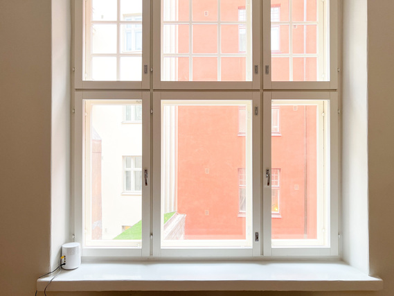 Rental Helsinki Kallio 1 room Tyylikäs 2. kerroksen hiljattain remontoitu koti sisäpihan näkymin!