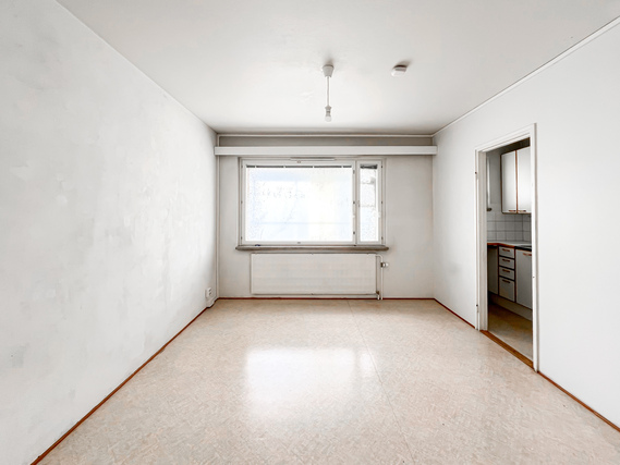 Rental Helsinki Puotila 1 room Koti rauhallisella sijainnilla. Meneillään olevan julkisivuremontin ajalta alennus vuokrasta -20%.