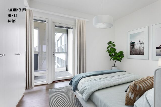 Rental Espoo Kilo 2 rooms Havainnekuva