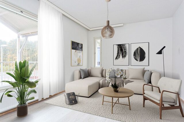 Right of occupancy apartment Helsinki Suurmetsä 3 rooms