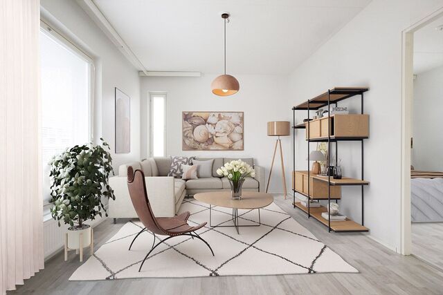Right of occupancy apartment Helsinki Suurmetsä 3 rooms