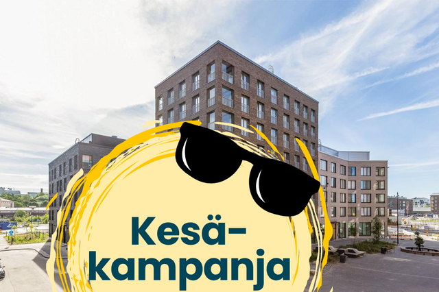 Vuokra-asunto Turku Herttuankulma Yksiö Julkisivukuva