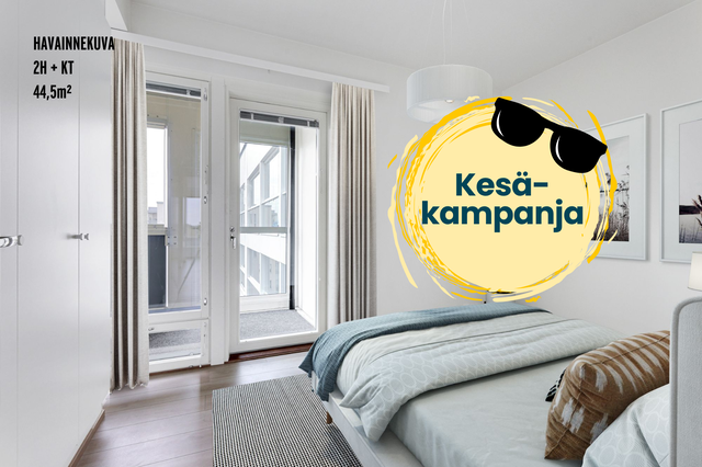 Rental Espoo Kilo 2 rooms Havainnekuva