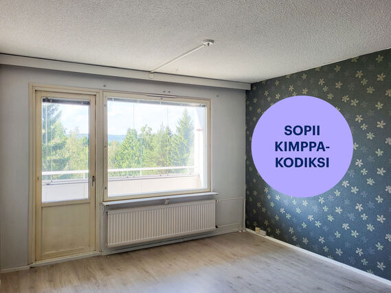 Vuokra-asunto Kuopio Rypysuo 3 huonetta
