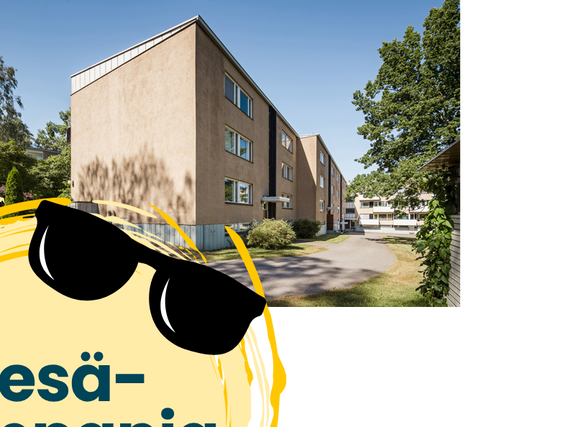 Rental Helsinki Roihuvuori 2 rooms Julkisivu
