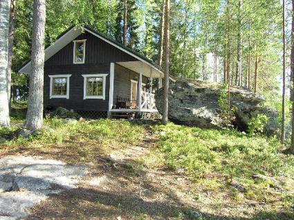 Vuokramökki Tuusniemi, Kalliorannan saari 