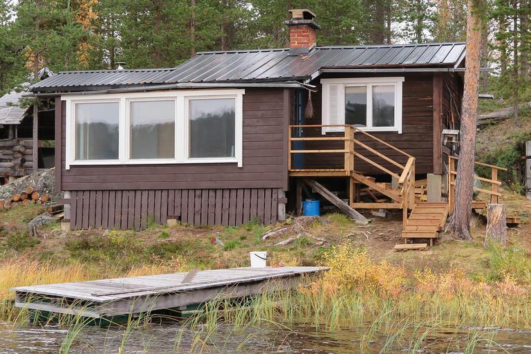 Cottage for rent Inari, Vuona, eräkämppä 