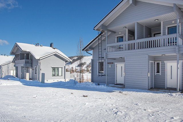 Vuokramökki Jämsä, Villa Vallaton 1, 6 hlön paritalo, HimosYkkönen -  