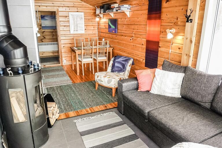 Cottage for rent Utsjoki, Aurora-mökki 