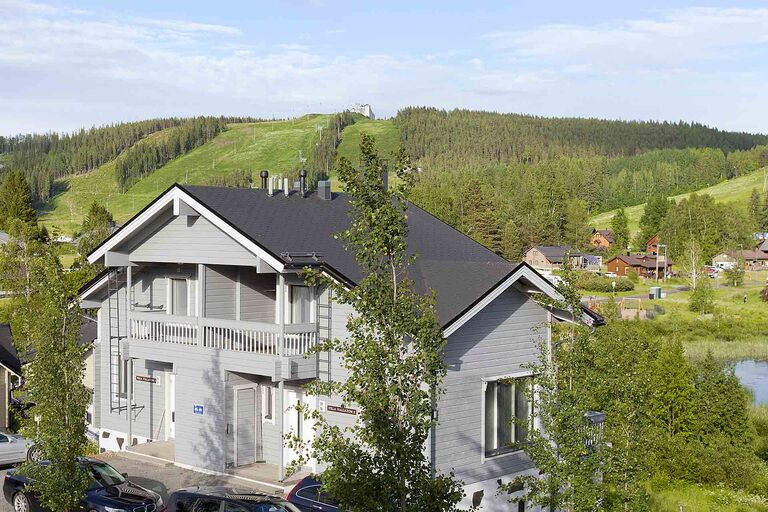 Vuokramökki Jämsä, Villa Vallaton 4, 6 hlön paritalo, HimosYkkönen -  