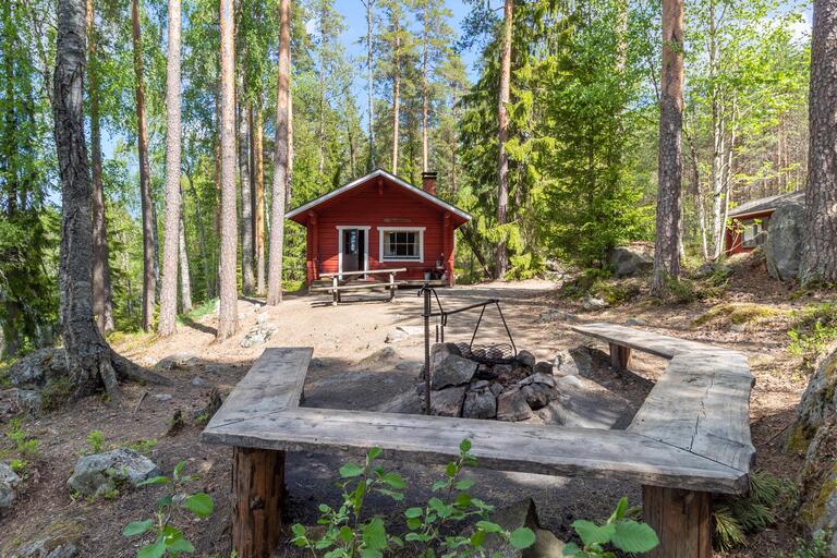 Vuokramökki Hämeenlinna, Latvatupa wilderness cabin 