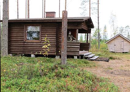 Vuokramökki Kuhmo, Raatesalmen tupa, eräkämppä 