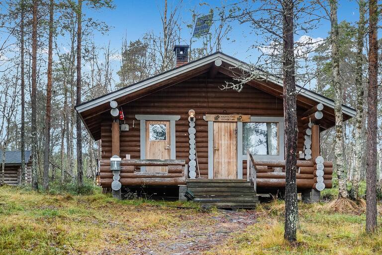 Vuokramökki Inari, Kolmosjärvi wilderness cabin 