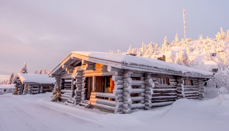 Vuokramökki Pudasjärvi, KELOMÖKKI / Hotelli Iso-Syöte, 2+2 hengen  keloparitalohuoneisto 