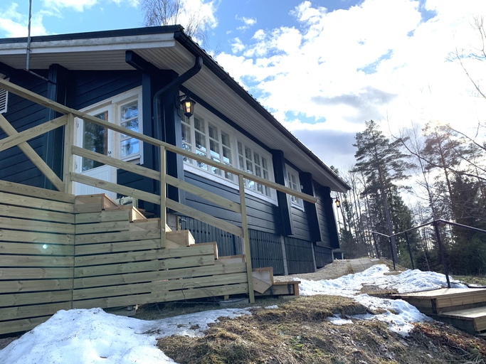 Vuokramökki Salo, Villa Mustiina 