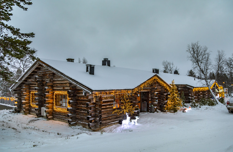 Vuokramökki Inari, Kuukkeli Log Houses Teerenpesä - Premium Suite -  