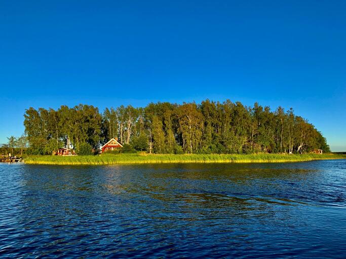 Vuokramökki Maalahti, Majorsgrund Island 