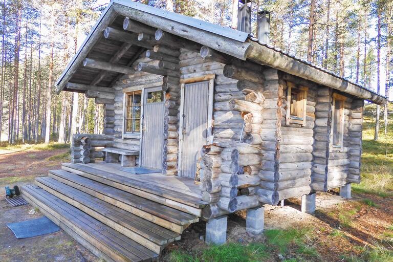 Vuokramökki Lieksa, Mäntyjärvi wilderness cabin 