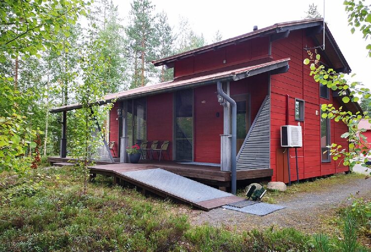 Vuokramökki Seinäjoki, Loma-asunto Ahven - tasokas majoitus, sauna, 2 mh,  4+1 