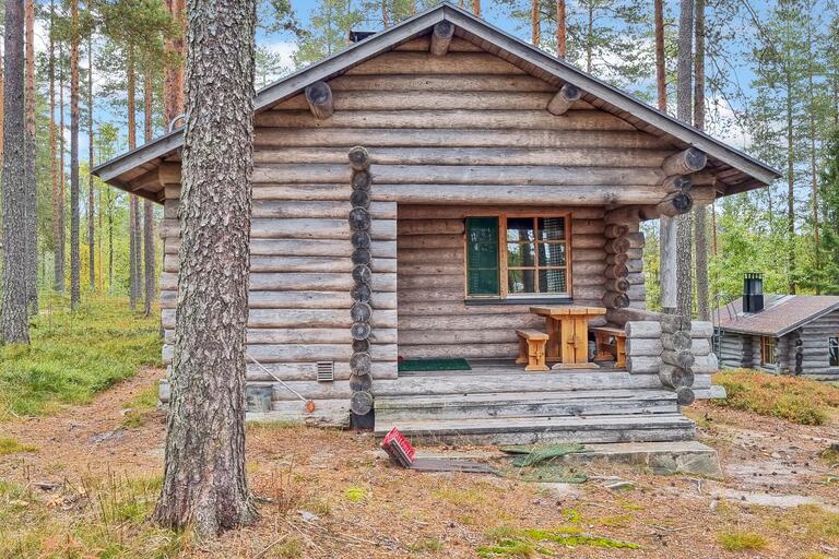 Vuokramökki Suomussalmi, Paasonkoski wilderness cabin 