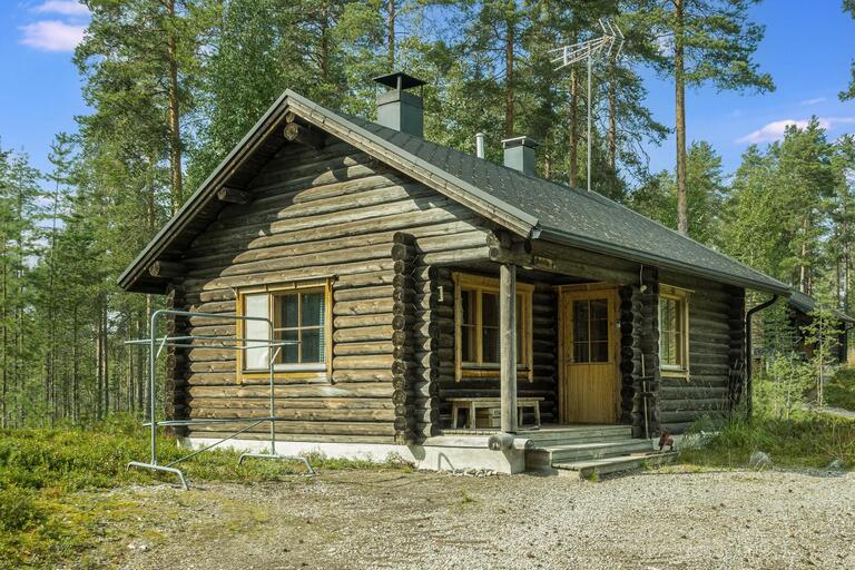 Vuokramökki Kuhmo, Syväjärvi puolukka wilderness cabin 