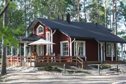 Vuokramökki Rääkkylä, Villa raita 