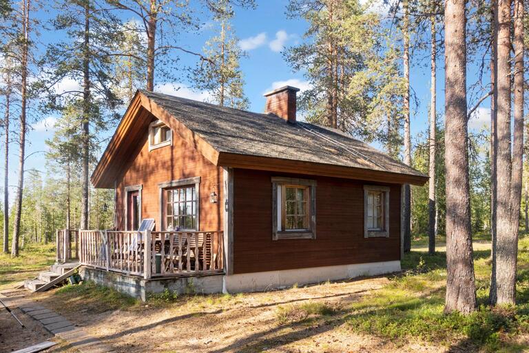 Cottage for rent Rovaniemi, Perttauksen mökki wilderness cabin -  