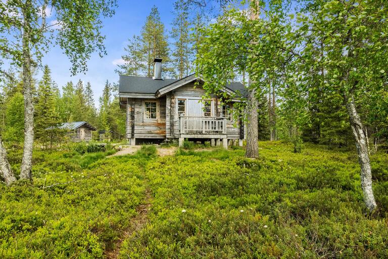 Vuokramökki Salla, Suomujärvi wilderness cabin 